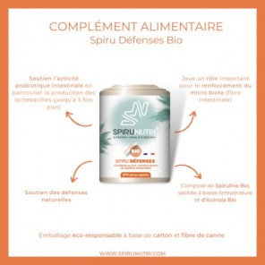 Spirunutri Défenses Bio  210 gélules