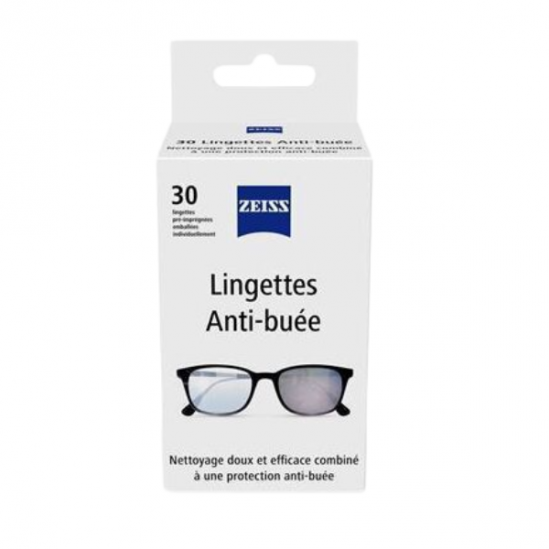 Zeiss lingettes anti-buée x30