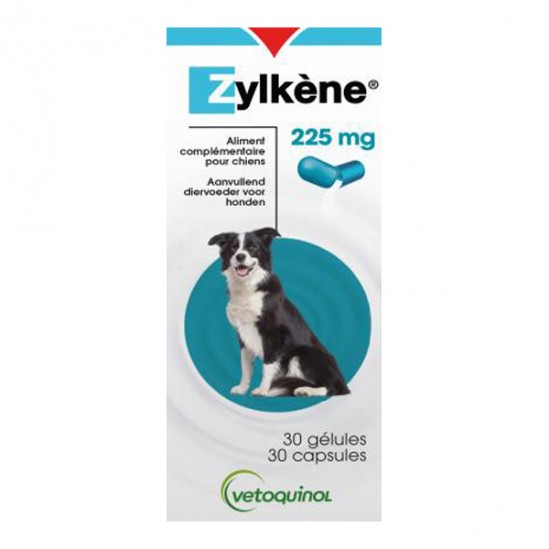 Vétoquinol zylkène 225mg 30 gélules