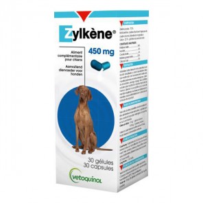 Vétoquinol zylkène 450mg 30 gélules