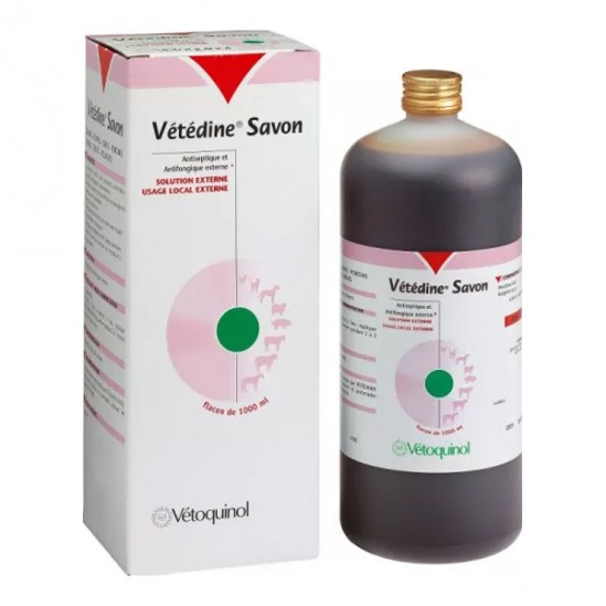 Vétoquinol vétédine savon liquide 1L