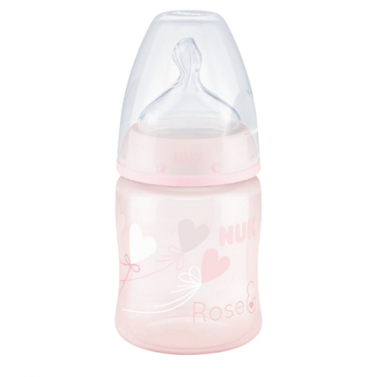 Nuk biberon fille first choice+ avec temperature control 0-6 mois 150ml