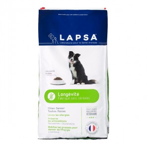 Lapsa senior longévité croquettes chien 15kg