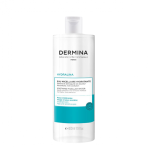 Dermina Hydralina eau micellaire peaux normales à sèches 400ml