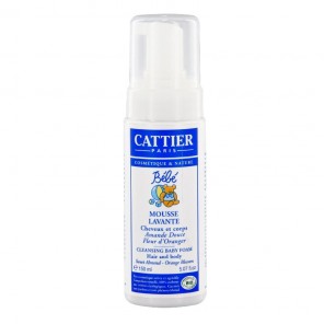 Cattier bébé mousse lavante sans savon 150ml