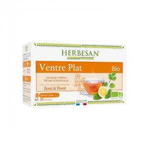 Herbesan Infusion Bio Ventre Plat 20 Sachets