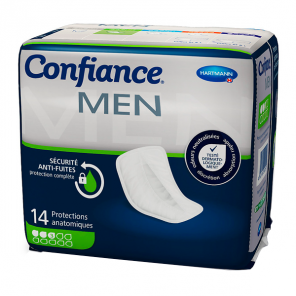 Hartmann confiance men protections absorbantes homme 3g 14 sachets