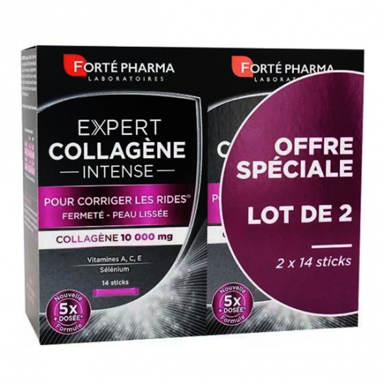 Forté Pharma Expert Collagène intense lot de 2x14 sticks