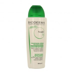 Bioderma nodé shampooing crème restructurant cheveux très secs et abimés 400ml