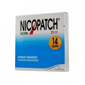 Nicopatch 14mg/24h dispositif transdermique 7 patchs