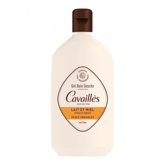 Cavaillès gel bain douche fleur de coton 400ml