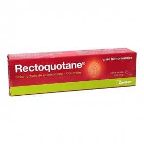 Rectoquotane crème rectale 20gr