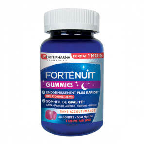 Forté pharma forté nuit gummies 30 gommes