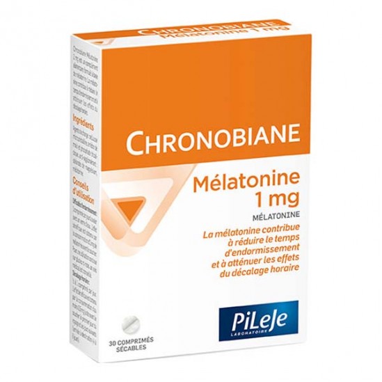 CHRONOBIANE MELATONINE 1MG 30CPS