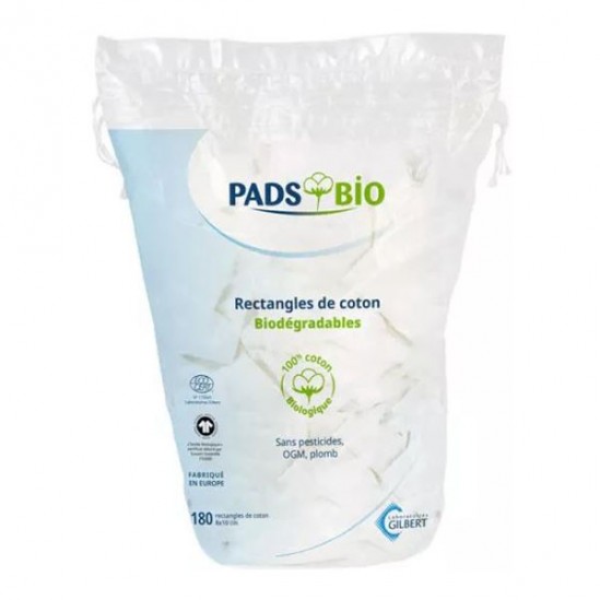 PADS COTON BIO 180