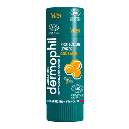 Dermophil Protection lèvres goût Miel bio 4gr