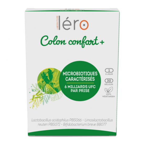 Léro Colon confort + boîte de 30 gélules