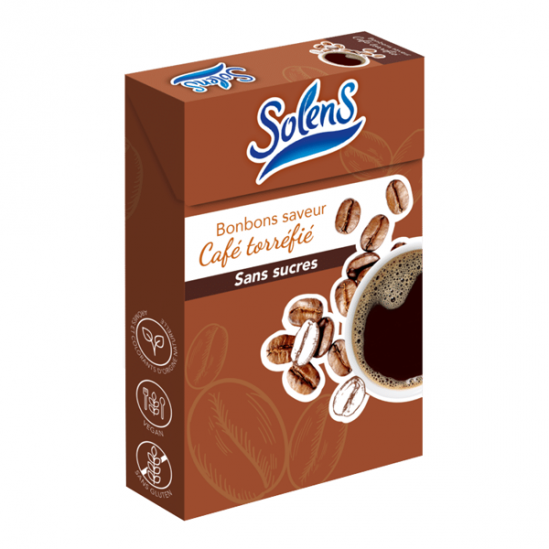 Solens Bonbons Café sans sucres 50gr