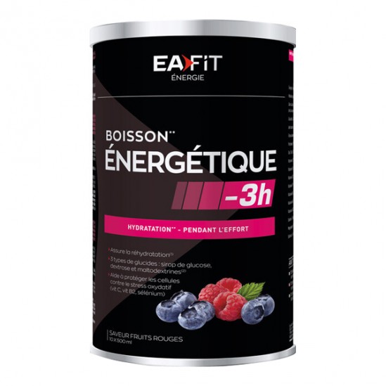 Eafit boisson énergétique -3h fruits rouges 500g