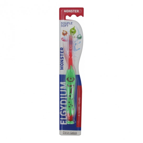 Elgydium brosse à dent kids monster 2-6 ans