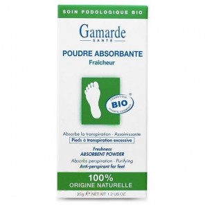 Gamarde poudre absorbante fraicheur pieds 35g