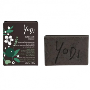 Yodi Café Scrub Intense - Savon exfoliant surgras 2 en 1 corps