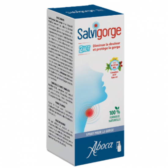 SALVIGORGE 2ACT S/S ALCOOL SPR30ML