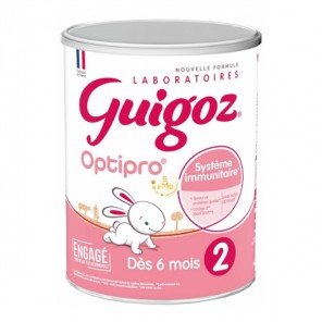 Guigoz Optipro 2 lait 2ème âge 780gr