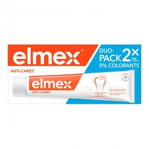 Elmex dentifrice anti-caries lot de 2x75ml