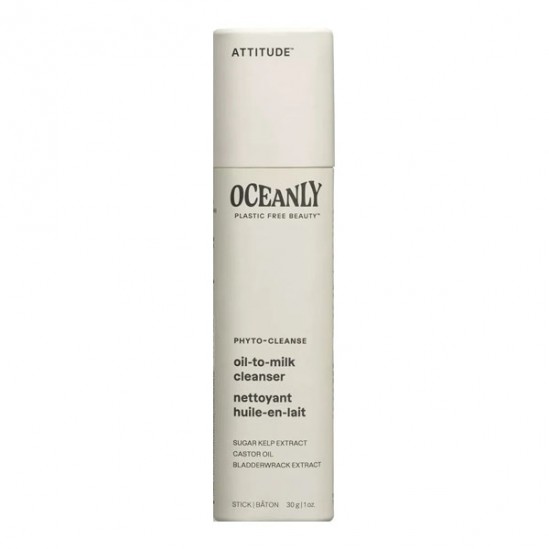 Attitude Oceanly Phyto-Cleanse huile lait pour peau sensible