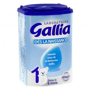 Gallia dès la naissance jusqu'à 6 mois 800g