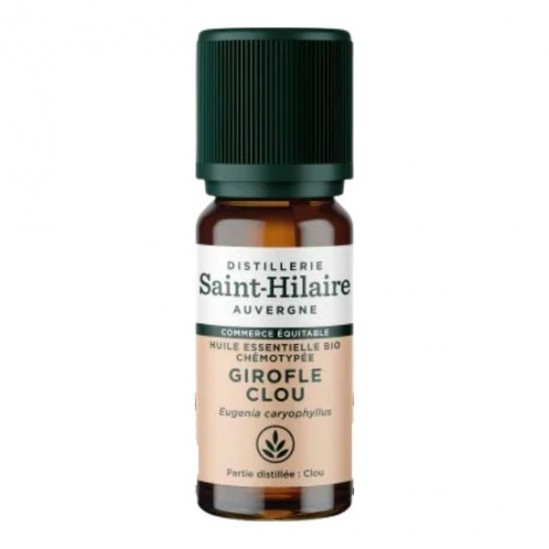 Distillerie Saint-Hilaire clou de girofle huile essentielle bio 10ml