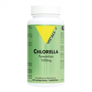 Vitall+ chlorella pyrenoidosa 1000mg 60 comprimés